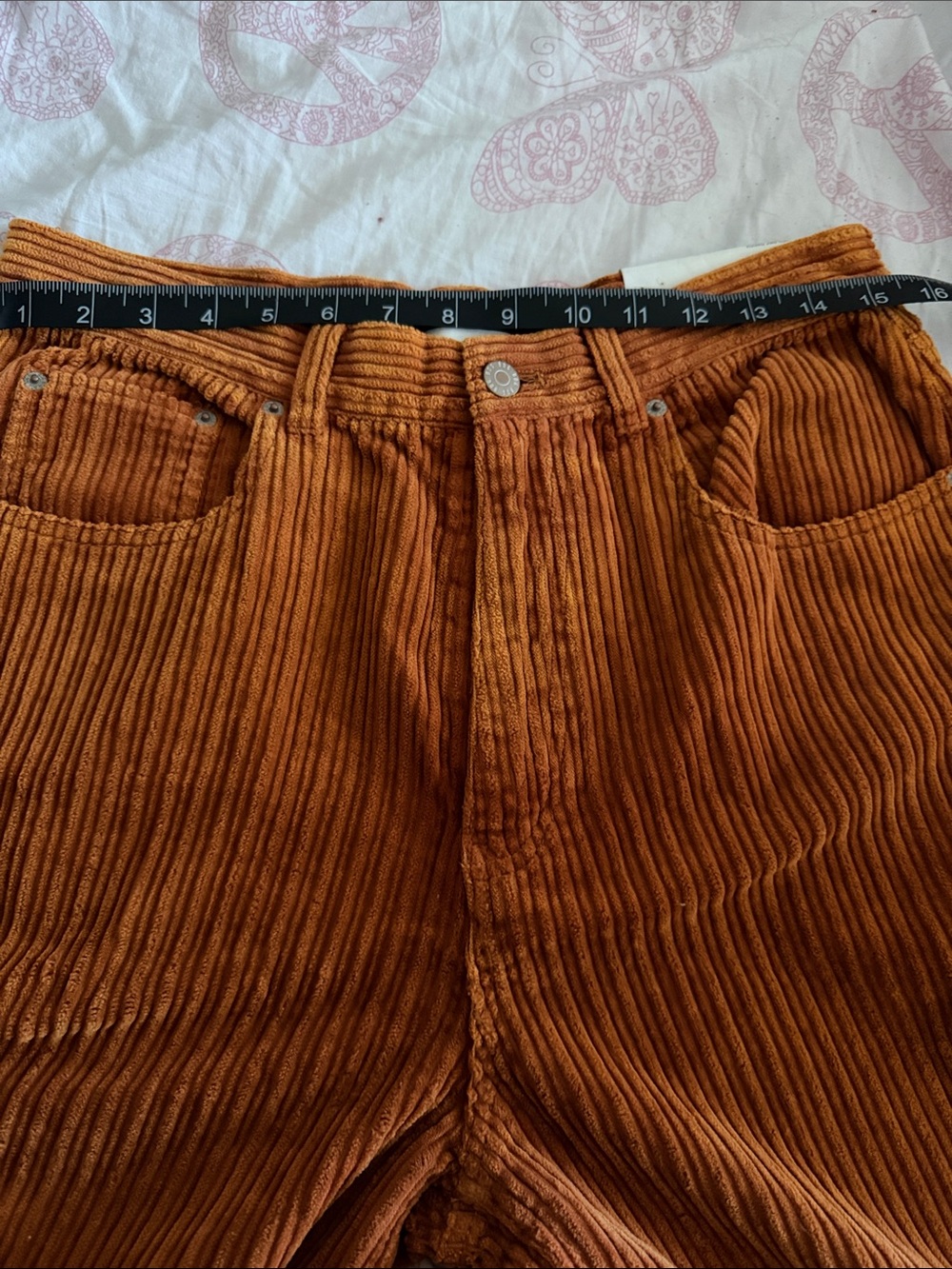 BDG baggy Corduroy Pants in Burnt Orange - Picture 7 of 10